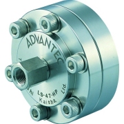 In-line filterholder rustfrit stål til 47 mm filtre. High pressure