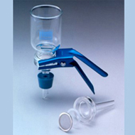 Filterholder glas KGS-47 stålnet filterstøtte 320 ml reservoir