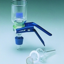 Filterholder glas KGS-47-TF stålnet filterstøtte 320 ml reservoir