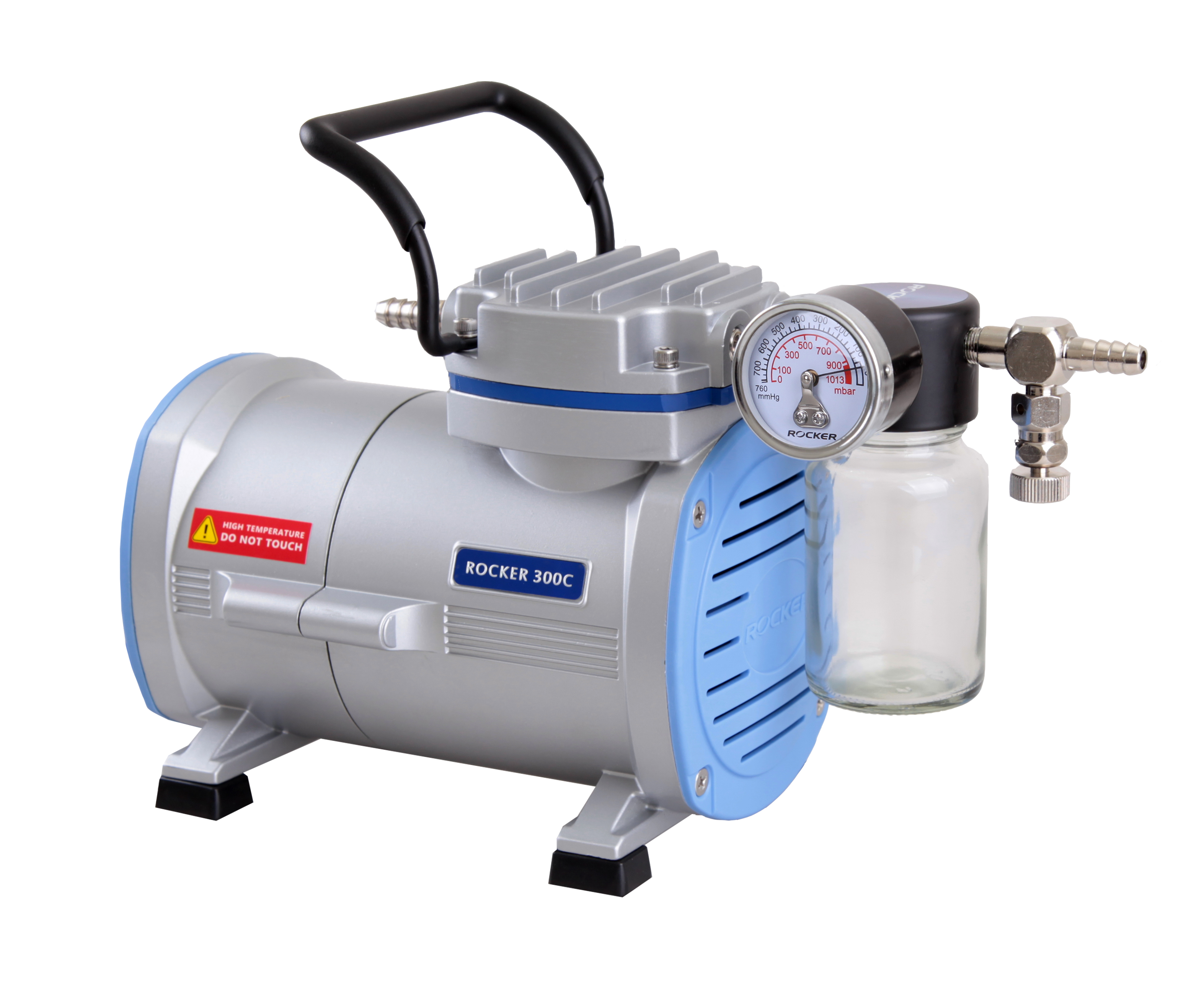 Rocker 300C PTFE Coated Chemical Resistant Vacuum Pump AC220V 50Hz