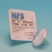 Syringe Filter 25 mm CA 0.45µm Sterile EO