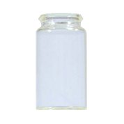 N22 vial til snap låg 15 ml 26 x 48 mm klar glas