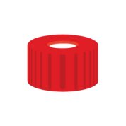 Skruelåg til N9 vial Silikone/PTFE 1,0 mm septum