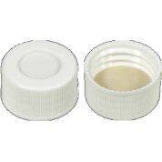 Skruelåg til N24 vial Silikone/PTFE 3,2 mm septum