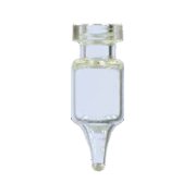 N11 vial til crimp låg 1.1 ml 11.6 x 32 mm klar glas Konisk bund