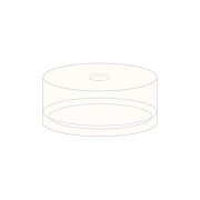 Snap låg til N20 vial-PE Butyl/PTFE 1,3 mm septum