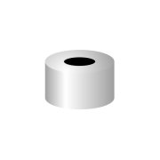 Crimp cap for N13 vial Silver No liner