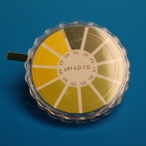 Testpapir pH 4.0 - 7.0 rulle str. 7 mm x 5 m
