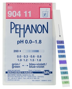Indikatorstrimmel PEHANON  pH 0.0 - 1.8
