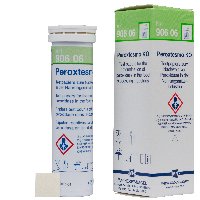 Peroxtesmo KO Pack of 100 test papers 15 x 15 mm