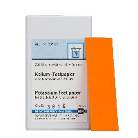 Potassium teststrips Pakke med 200 strips 20x70 mm