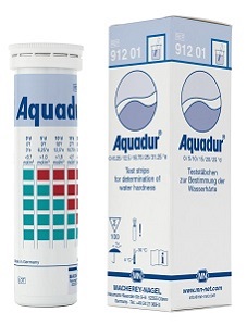 AQUADUR 25 °d test strips 6 x 95 mm