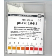Test Strip pH-Fix 3.6 - 6.1 sticks 6 x 85 mm