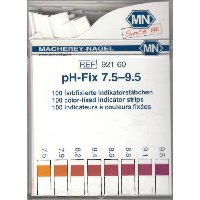 Test Strip pH-Fix 7.5 - 9.5 sticks 6 x 85 mm