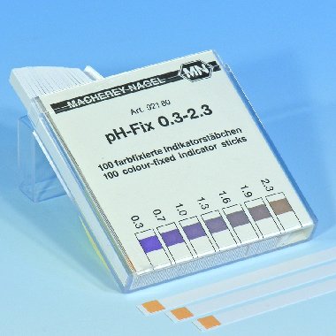 Test Strip pH-Fix 0.3 - 2.3 sticks 6 x 85 mm