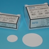 Membrane Filter MCE 0.45 µm 47 mm white hydrofobic edge