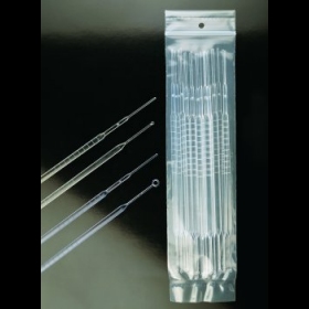 Podenål 1 µl grøn PS steril i pose med 20 stk. med nål i den anden ende