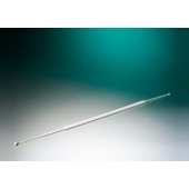 Podenål 1 µl grøn PS steril i pose med 20 stk. med kugle i den anden ende