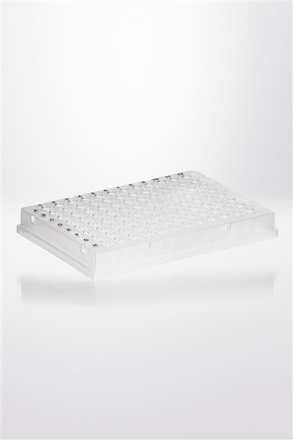PCR plate 96 wells 0.2 ml low profile full skirt natural PP