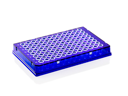 PCR plate 96 wells 0.2 ml low profile full skirt white PP