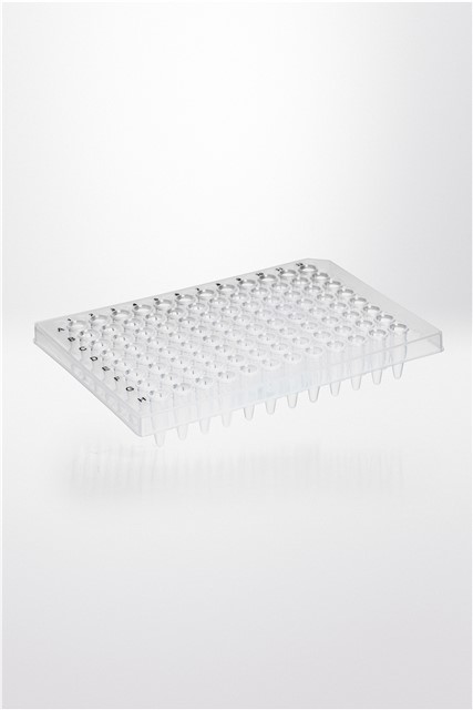 PCR plate 96 wells 0.2 ml half skirt natural PP