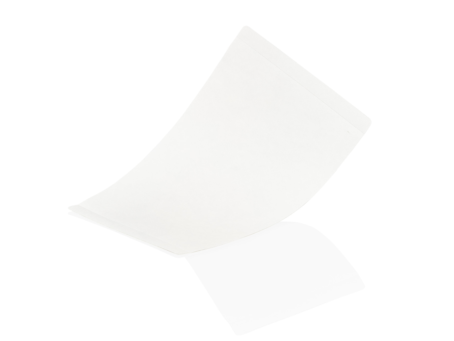 Selvklæbende forseglingsfilm, permeable (TC), 140µm, -20°C til +80°C, Viscose,