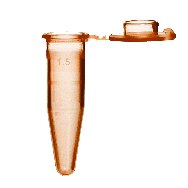 Micro tube PP 1.5 ml with attached cap amber Safe-lock max 30.000G