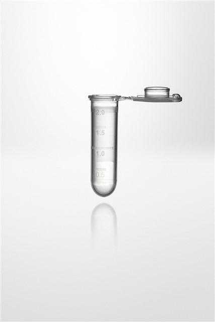 Micro tube PP 2,0 ml attached cap safelock natural 30.000 G