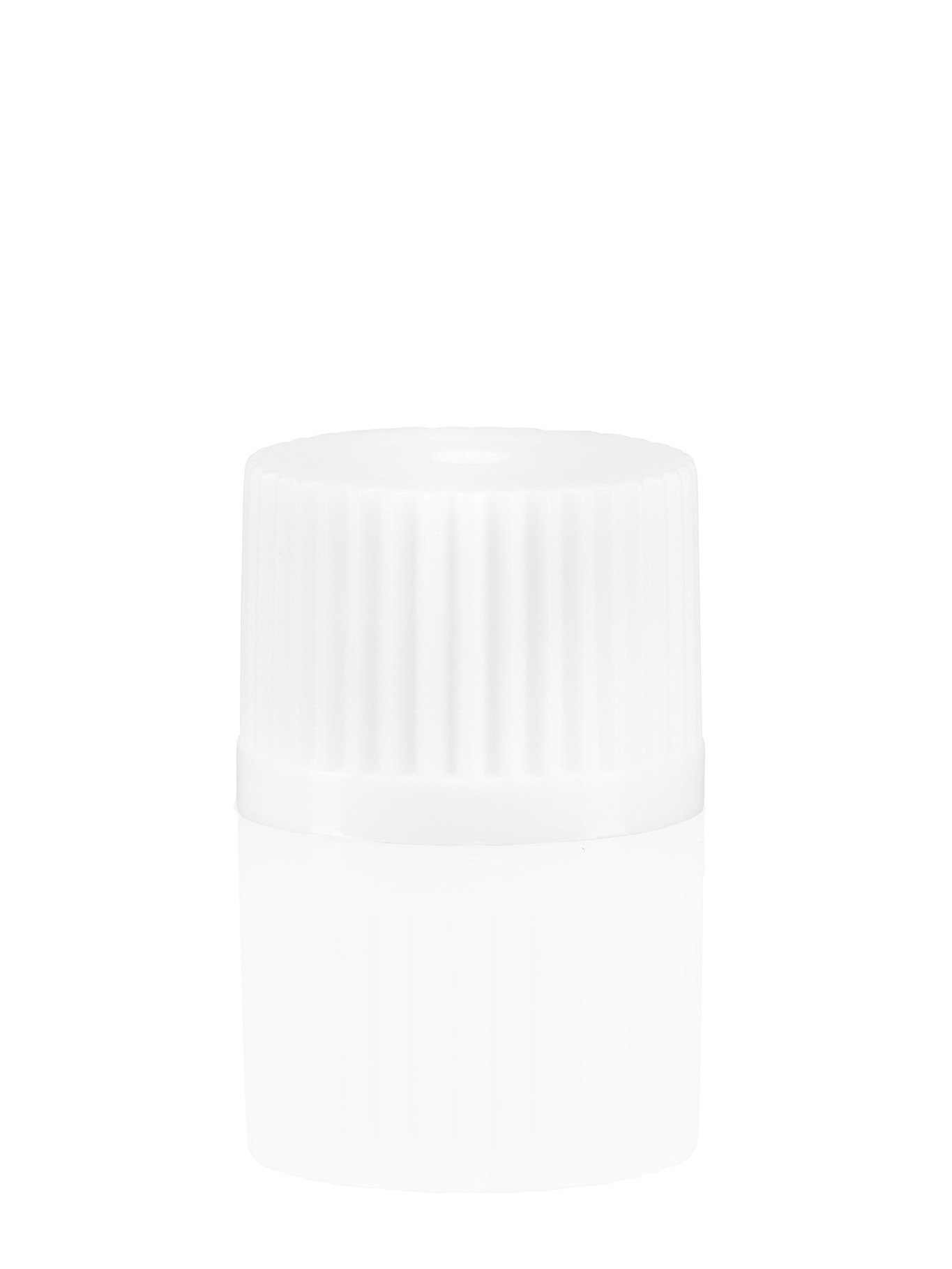 Screw cap with O-ring for micro tubes, white