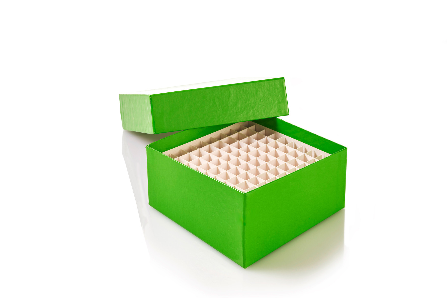 Box cardboard for 4 ml cryo vials, incl. Insert