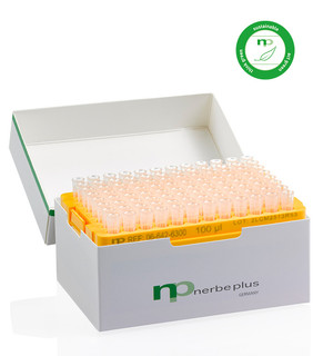 Pipette tip PP 100 µl Steril R 96 tips/EcoRack RNase DNase Pyrogen og DNA fri