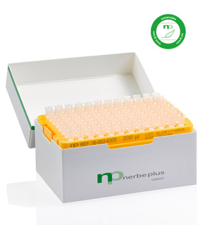 Pipette tip PP 200 µl Steril R 96 tips/EcoRack RNase DNase Pyrogen og DNA fri