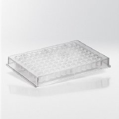 Mikrotiterplader klar PP 96 wells F-form 275 µl. Max 4.000g.