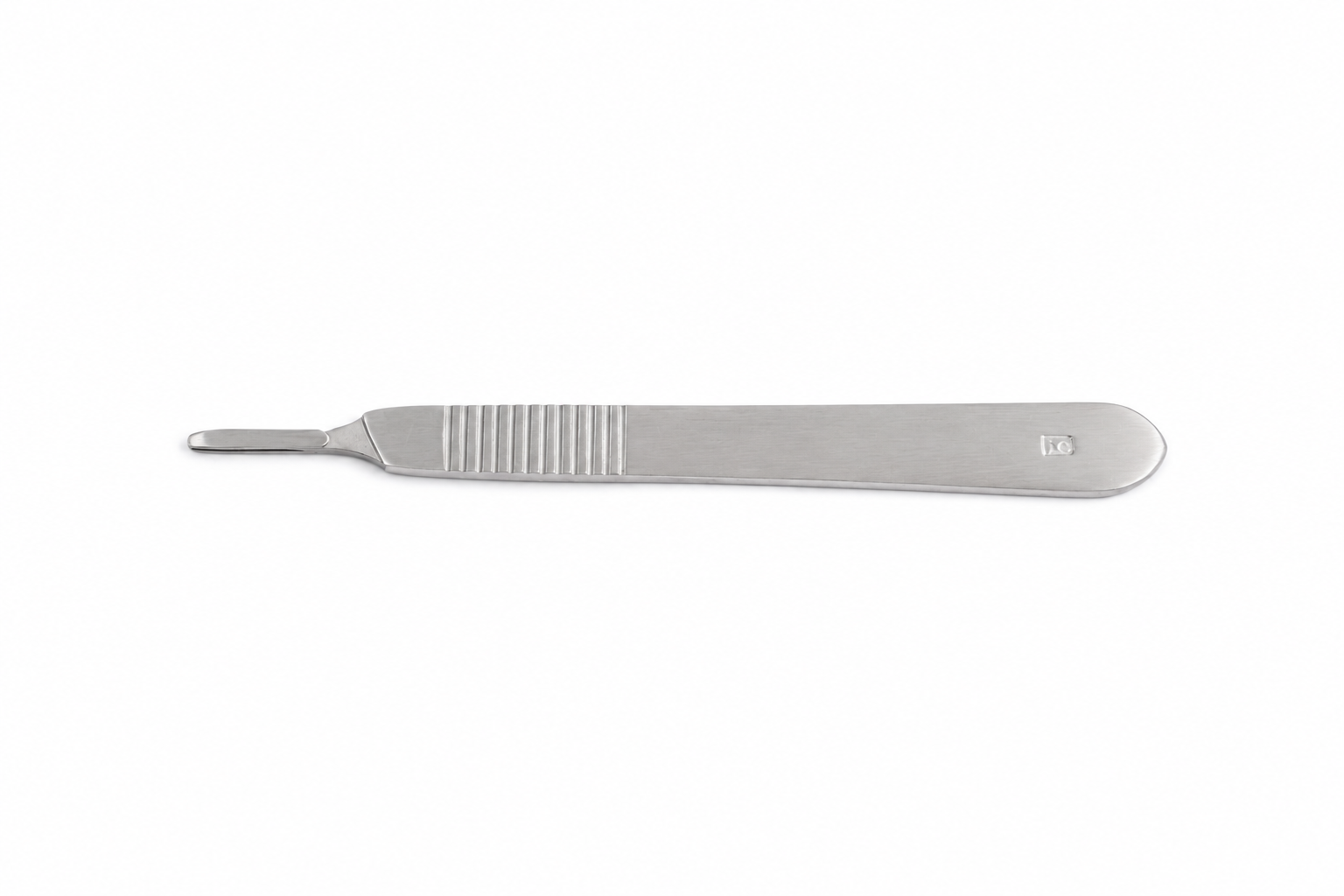 Skalpelskaft nr. 4 metal. længde 13.5 cm