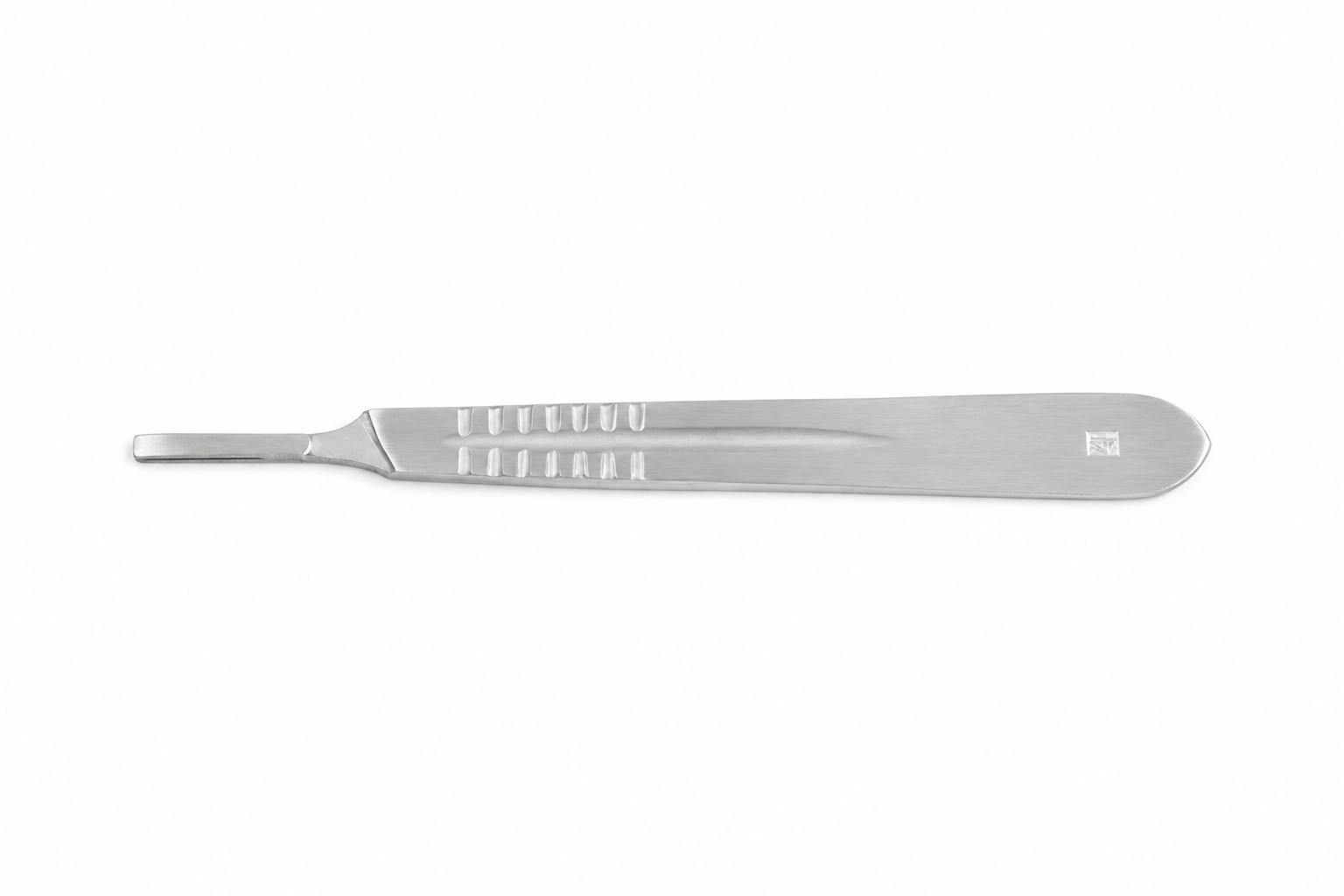 Skalpelskaft nr. 3 metal. længde 12.5 cm