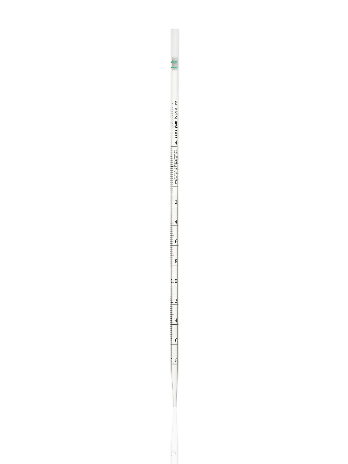 Serological pipette 2 ml Sterile R individually packed RNase-  DNase and pyrogen free. 275 mm