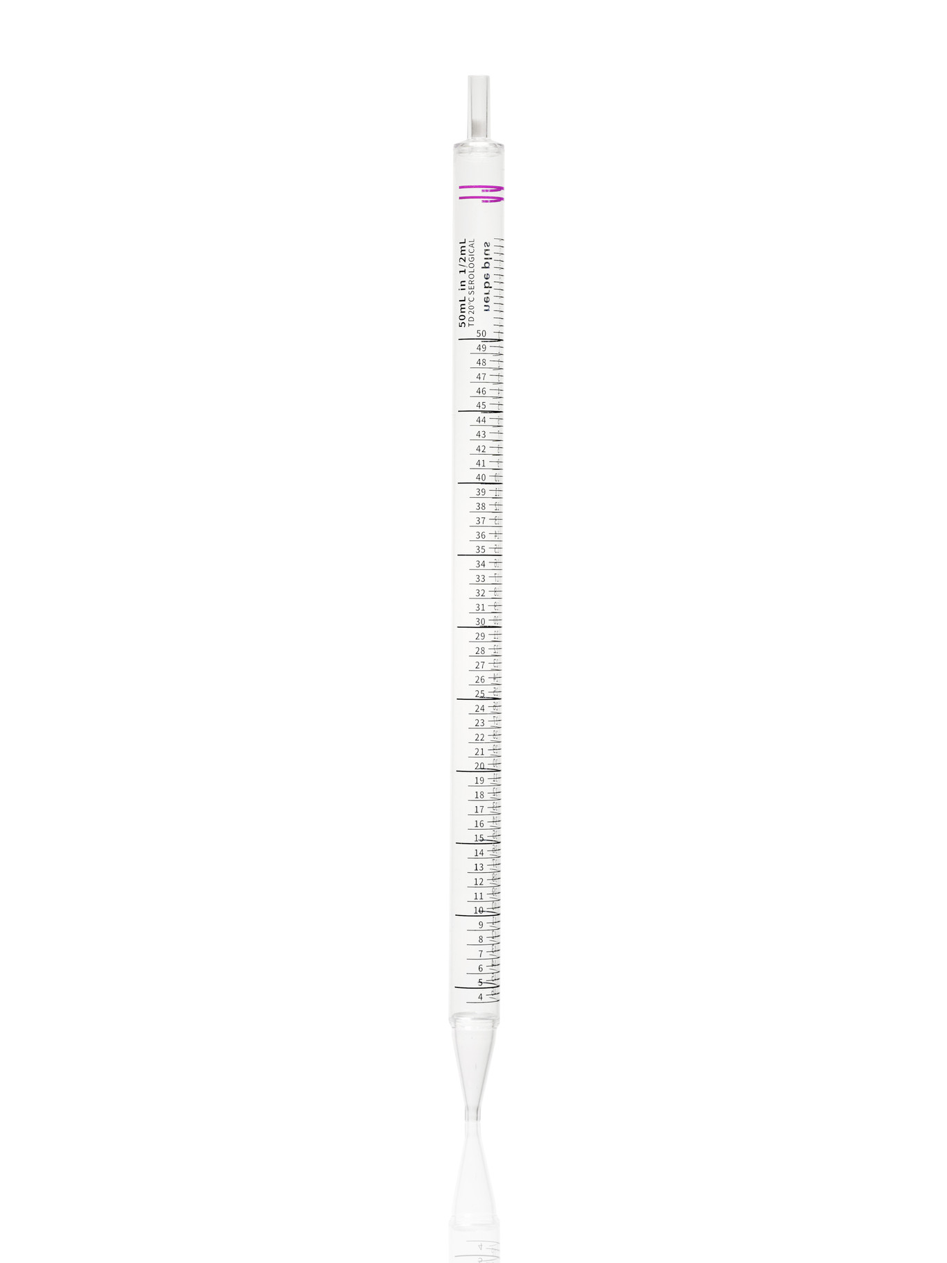 Serological pipette 50 ml Sterile R individually packed RNase-  DNase and pyrogen free. 345 mm