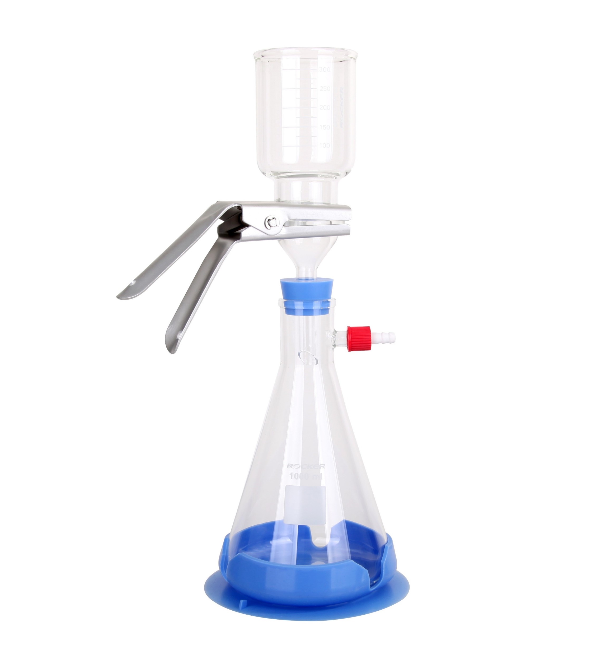 Filtreringsopstilling VF 6 sintret glas filterstøtte 47 mm 300ml/1000ml