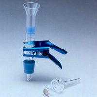 Filterholder glas KGS-25 stålnet filterstøtte 22 ml reservoir