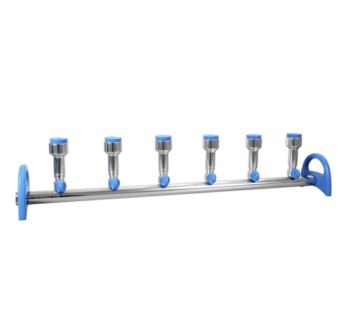 MultiVac 610-MS filtreringsmanifold med 6 pladser til holdere med stilk
