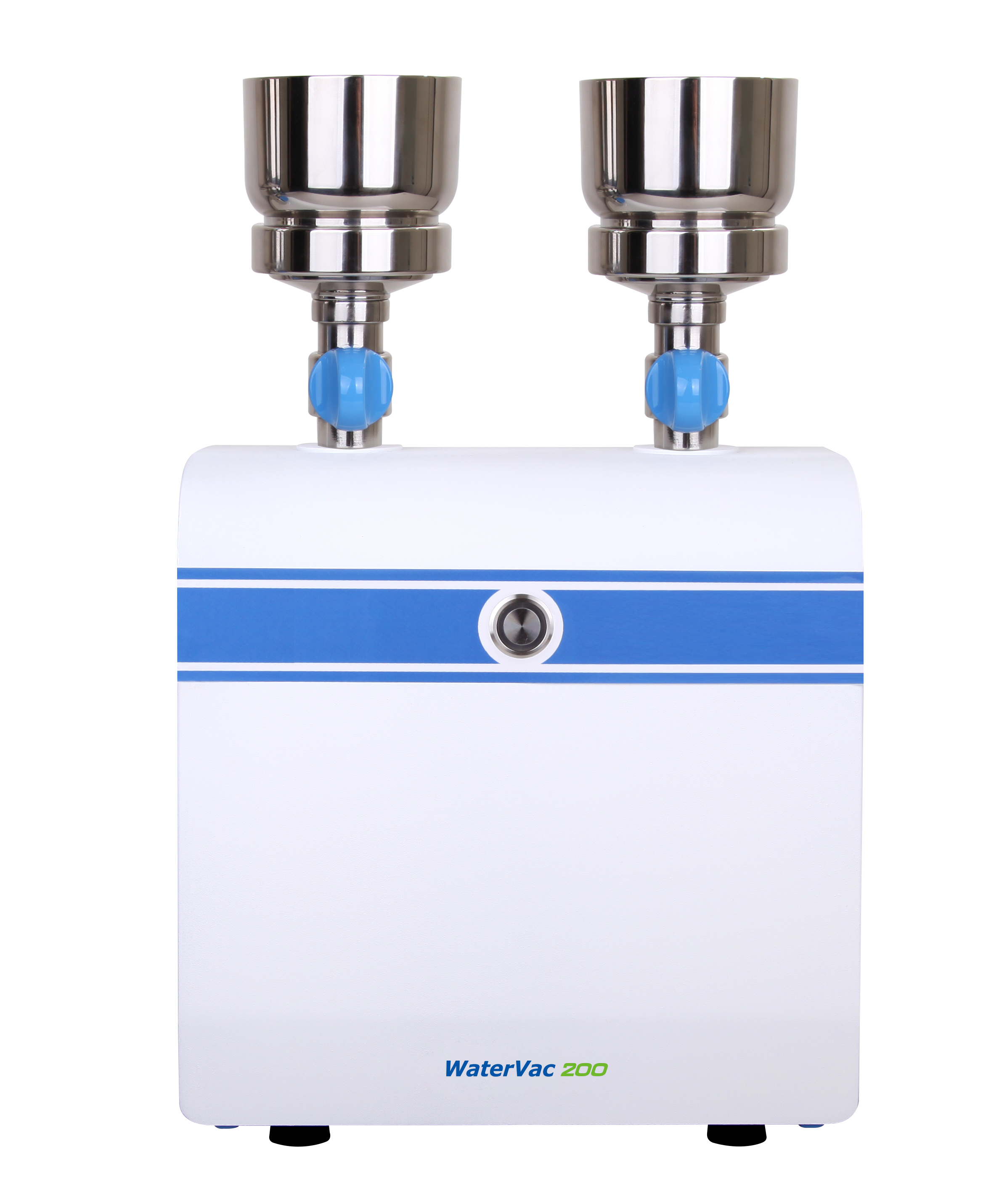 WaterVac 201-MB, Vacuum Filtration System with 2xSF 100ml SS funnel, AC100-240V adaptor EU plug