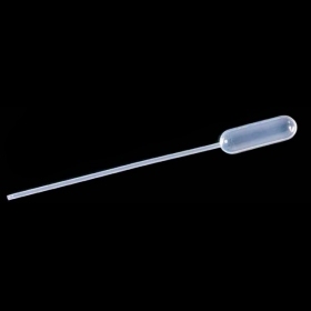 Plast Pasteur pipette bold vol. 3.1 ml  stilk ø 2.5 mm med fin spids Steril EO - peel pack