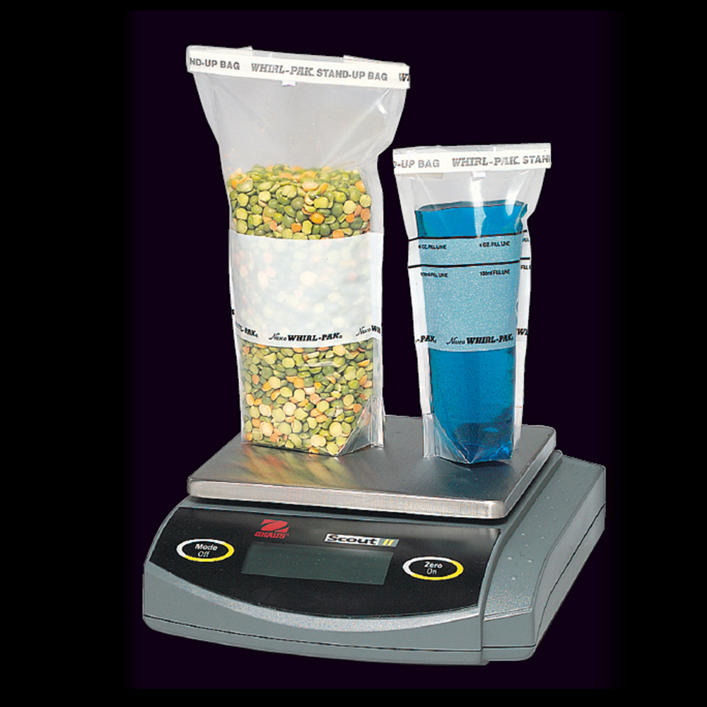 Whirl-Pak bag 540 ml Sterile EO 11.5 x 23 cm. With writing area Stand-up bags