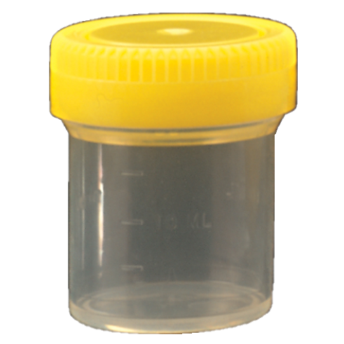 Container PP 20 ml screw cap with double sealing