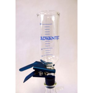 Filterholder glas KG25A sintret glas filterstøtte 180 ml reservoir