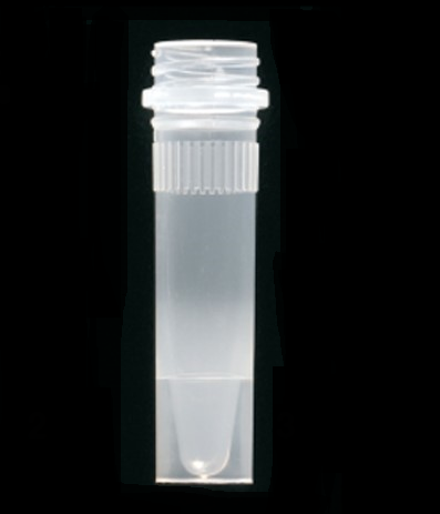 Micro tube PP 1.5 ml skirted no cap RNase.- DNase and pyrogen free