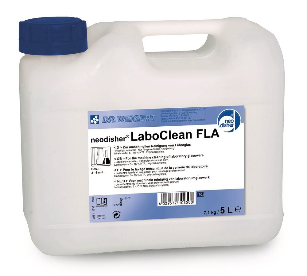 neodisher® LaboClean FLA, 5 lalkaline intensive cleanser (liquid)