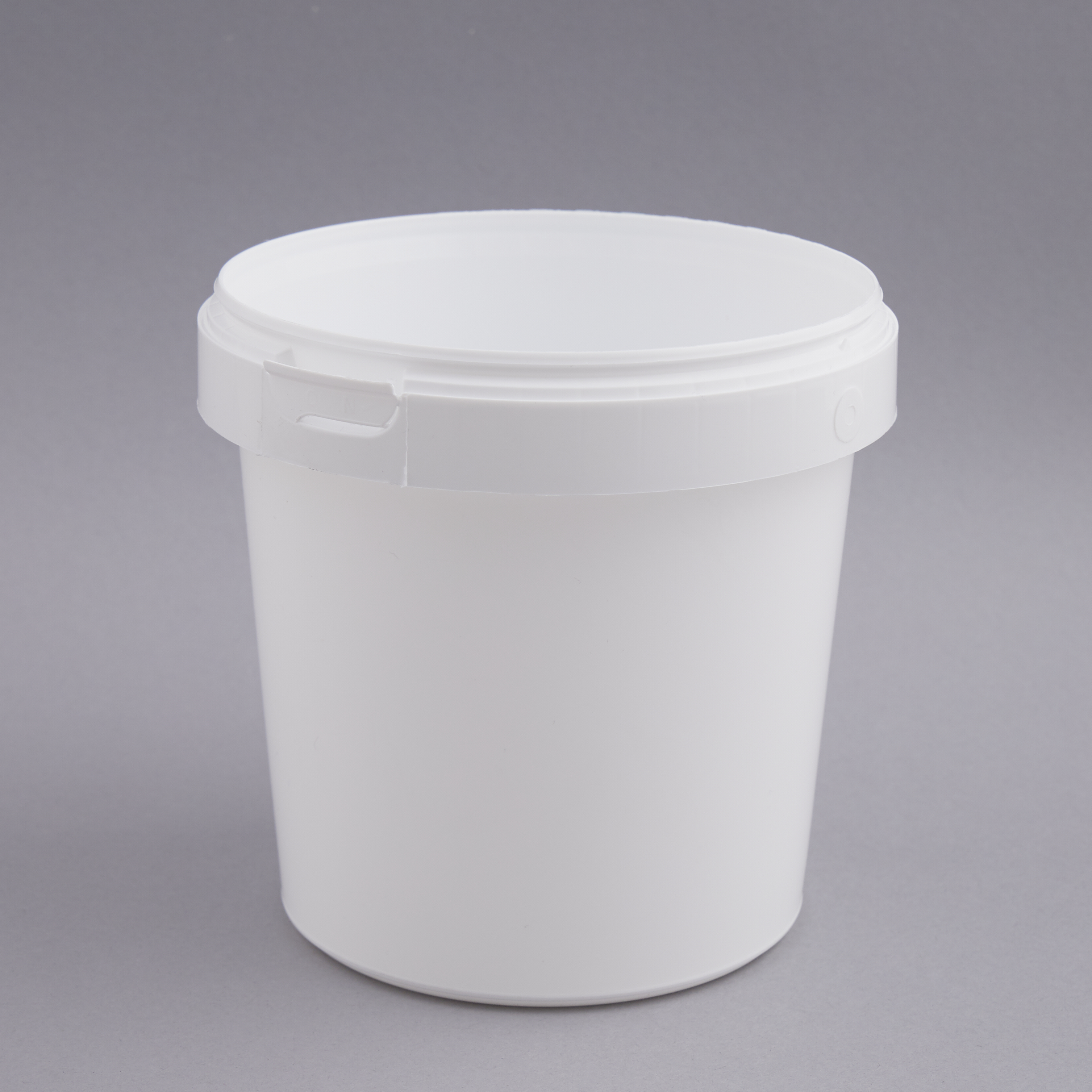 Jar 1180 ml white PP w/o handle w/o lid ø131/104 mm h108 mm