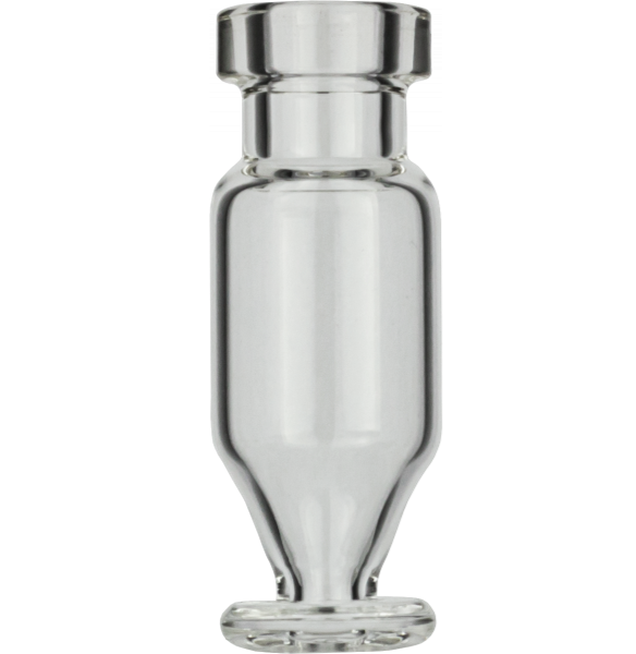 N11 vial til crimp låg 1.1 ml 11.6 x 32 mm klar glas Konisk m. flad bund