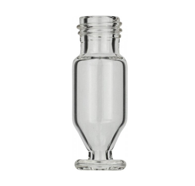 N9 vial til skruelåg 1.1 ml 11.6 x 32 mm klar glas Konisk m. rund bund